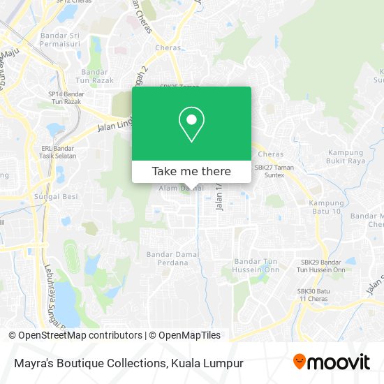 Mayra's Boutique Collections map