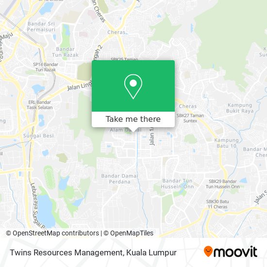 Twins Resources Management map