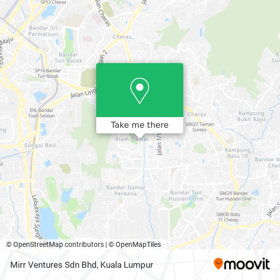 Mirr Ventures Sdn Bhd map