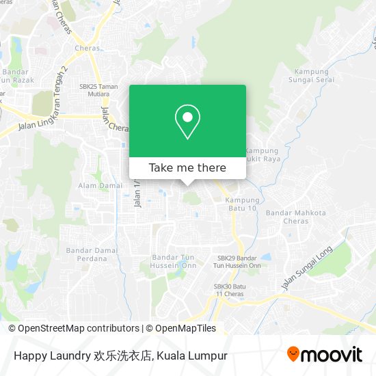 Peta Happy Laundry 欢乐洗衣店