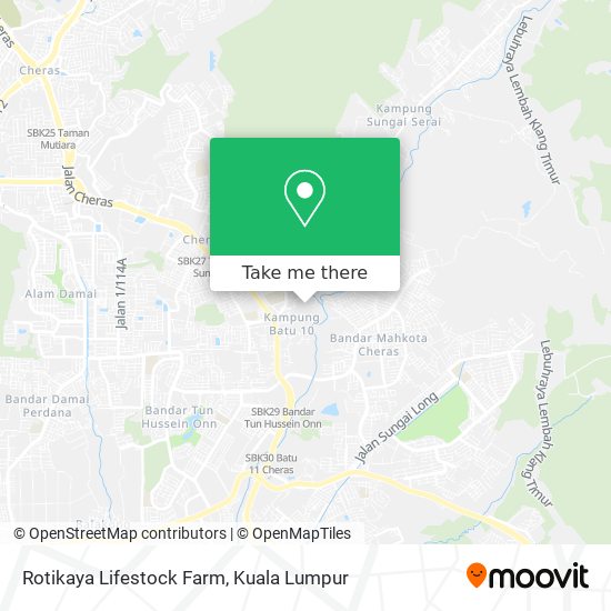 Rotikaya Lifestock Farm map