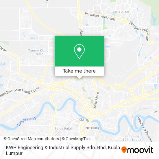 Peta KWP Engineering & Industrial Supply Sdn. Bhd