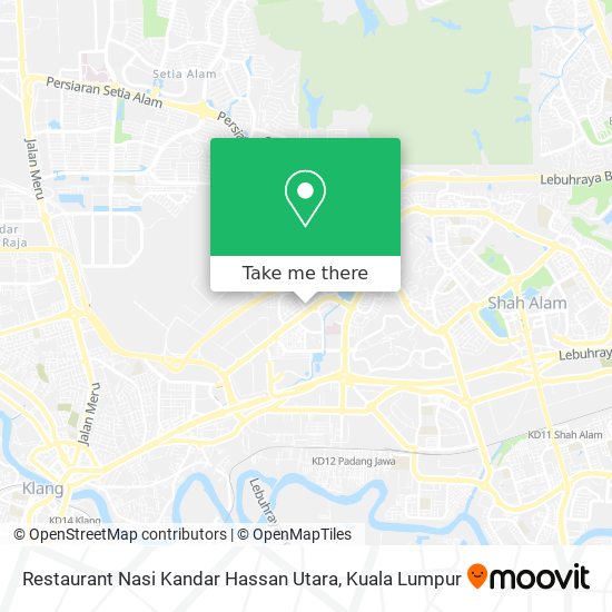 Restaurant Nasi Kandar Hassan Utara map