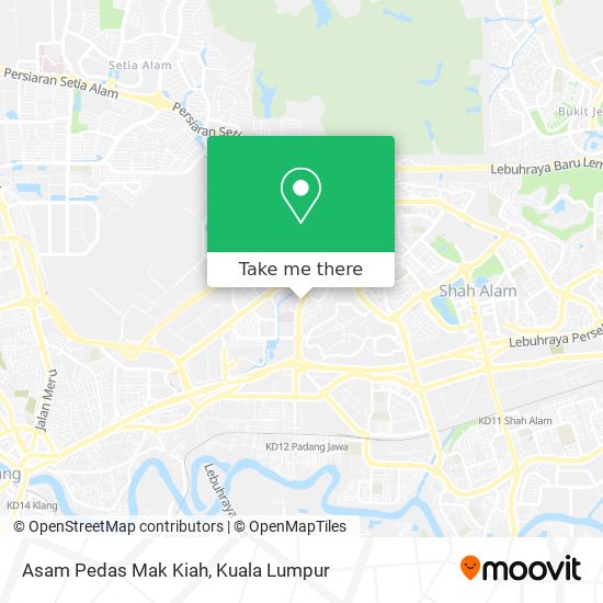 Asam Pedas Mak Kiah map