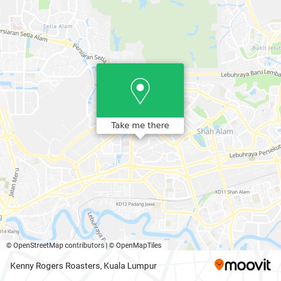 Kenny Rogers Roasters map