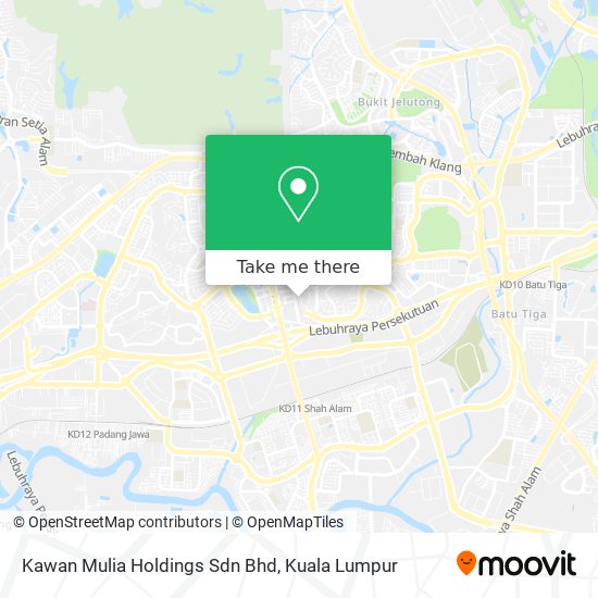 Peta Kawan Mulia Holdings Sdn Bhd