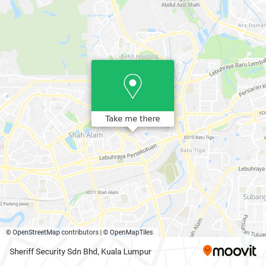 Sheriff Security Sdn Bhd map