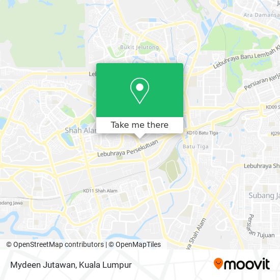 Mydeen Jutawan map