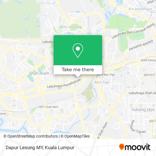 Peta Dapur Lesung MY
