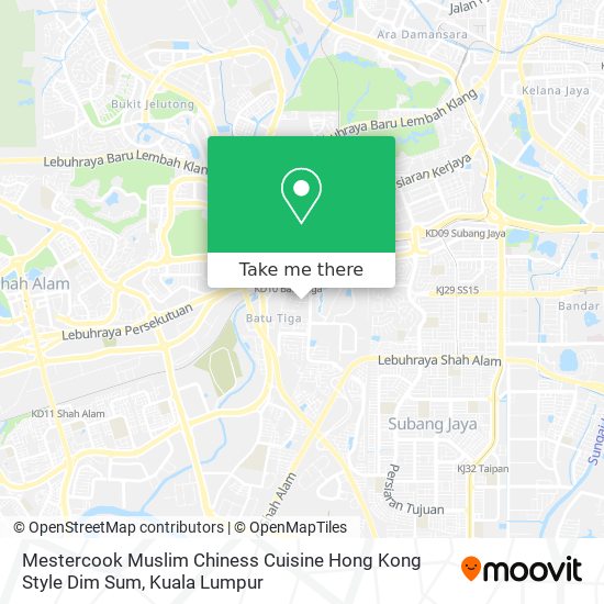 Mestercook Muslim Chiness Cuisine Hong Kong Style Dim Sum map