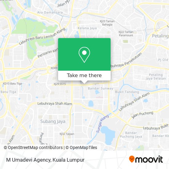 M Umadevi Agency map