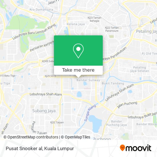 Pusat Snooker al map