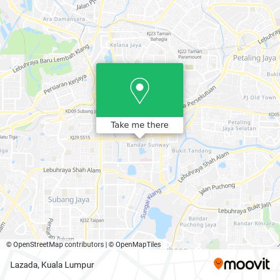 Lazada map