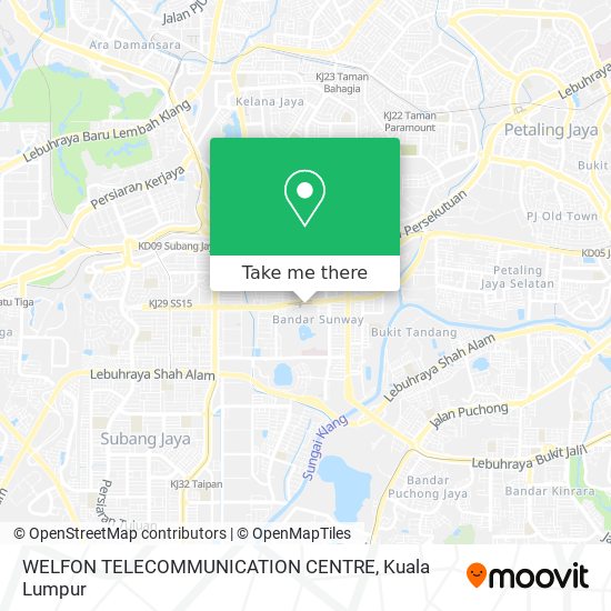 Peta WELFON TELECOMMUNICATION CENTRE