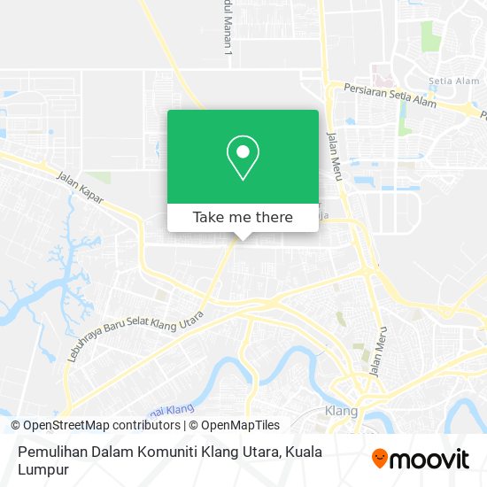 Peta Pemulihan Dalam Komuniti Klang Utara