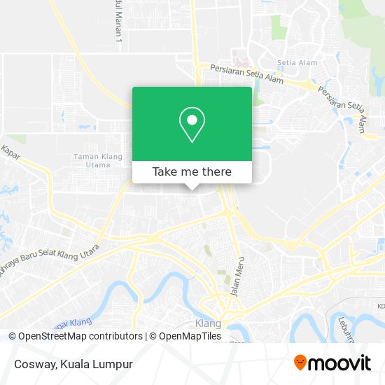 Cosway map