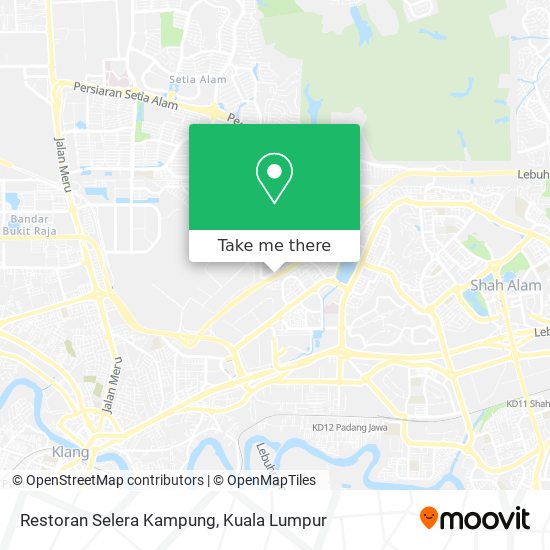 Restoran Selera Kampung map