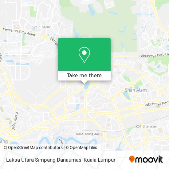 Laksa Utara Simpang Danaumas map