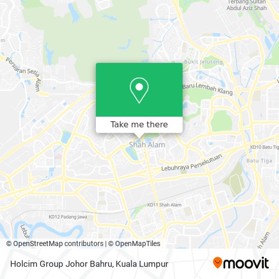 Holcim Group Johor Bahru map