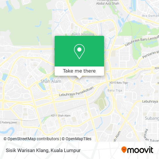 Sisik Warisan Klang map