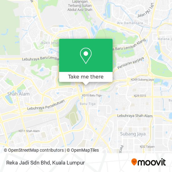 Reka Jadi Sdn Bhd map