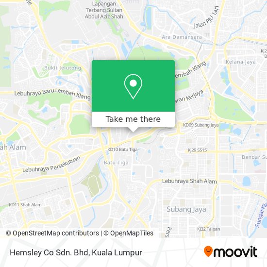 Hemsley Co Sdn. Bhd map