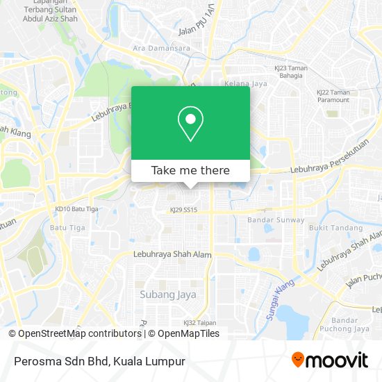 Perosma Sdn Bhd map