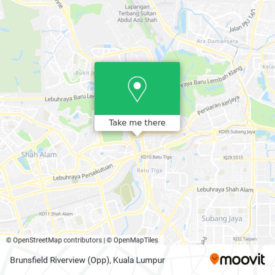 Brunsfield Riverview (Opp) map
