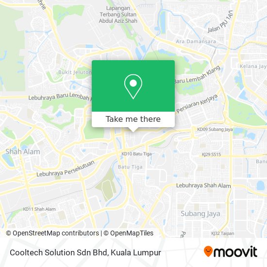 Cooltech Solution Sdn Bhd map