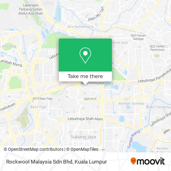 Peta Rockwool Malaysia Sdn Bhd
