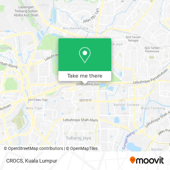CROCS map