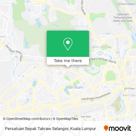 Persatuan Sepak Takraw Selangor map