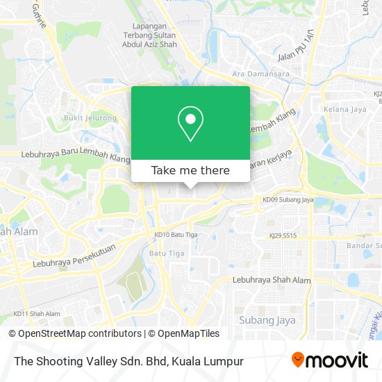 The Shooting Valley Sdn. Bhd map