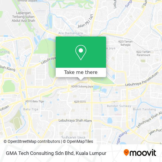 Peta GMA Tech Consulting Sdn Bhd