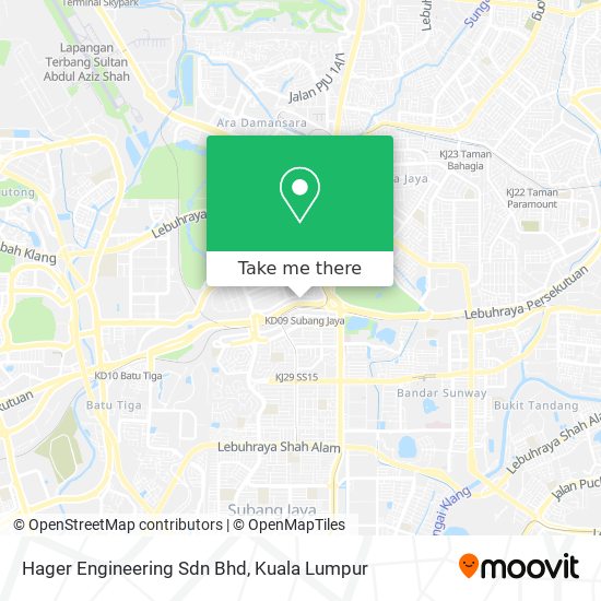 Hager Engineering Sdn Bhd map