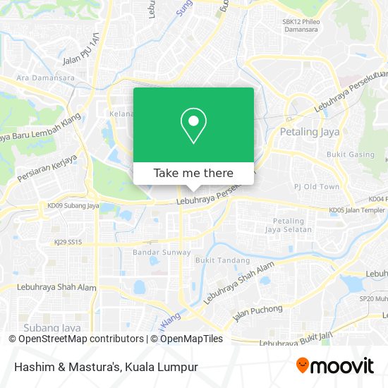 Hashim & Mastura's map