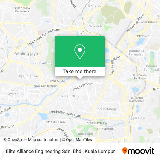 Elite Alliance Engineering Sdn. Bhd. map