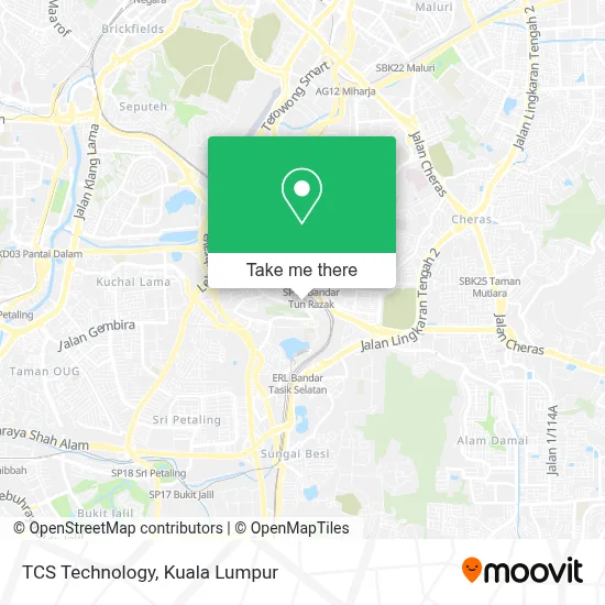 TCS Technology map
