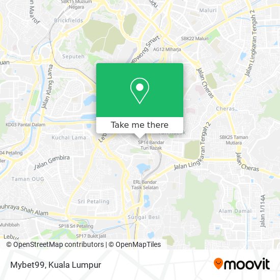 Mybet99 map