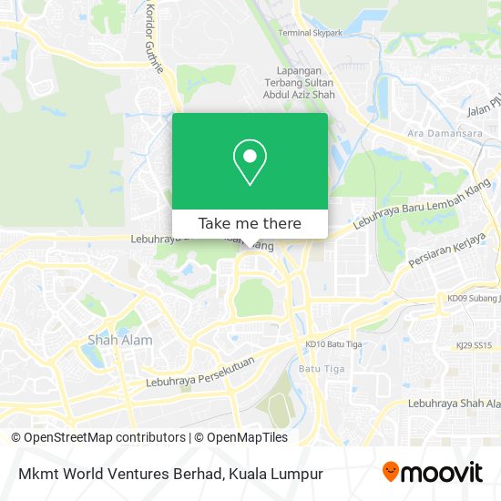 Mkmt World Ventures Berhad map