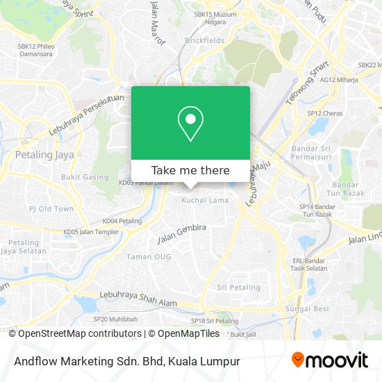 Peta Andflow Marketing Sdn. Bhd