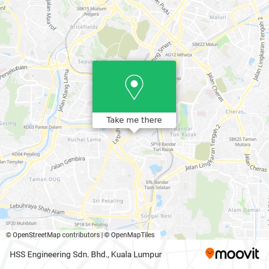 HSS Engineering Sdn. Bhd. map