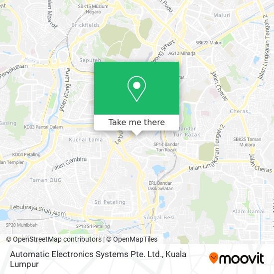 Automatic Electronics Systems Pte. Ltd. map