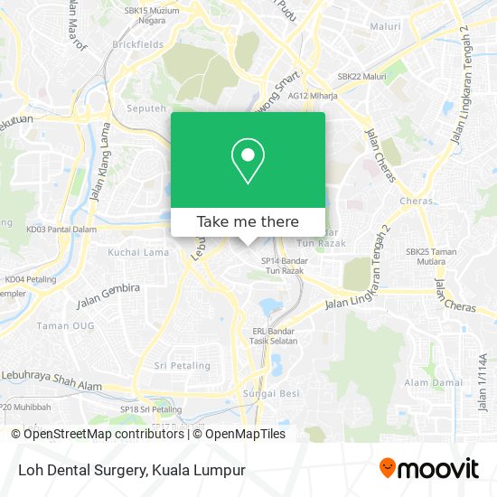 Loh Dental Surgery map