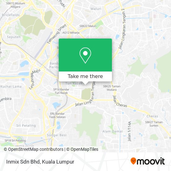 Inmix Sdn Bhd map