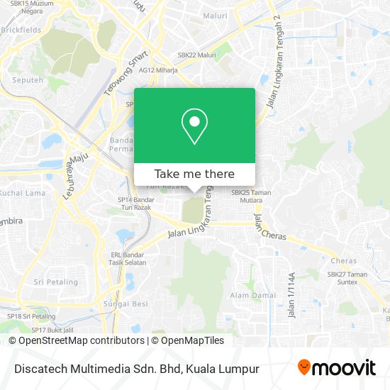 Discatech Multimedia Sdn. Bhd map