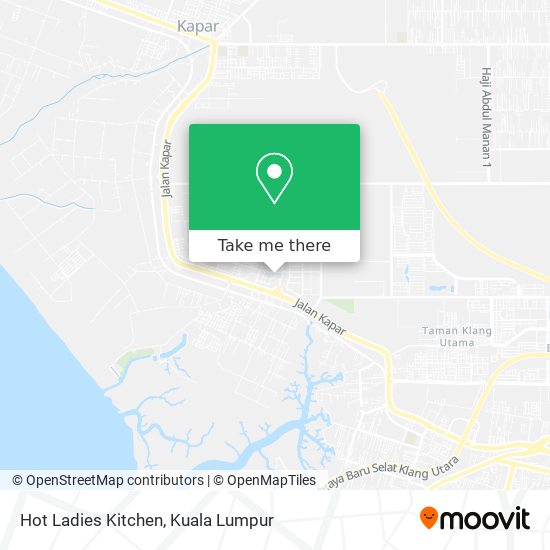 Hot Ladies Kitchen map