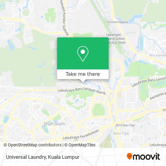 Universal Laundry map