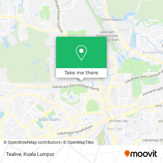 Tealive map