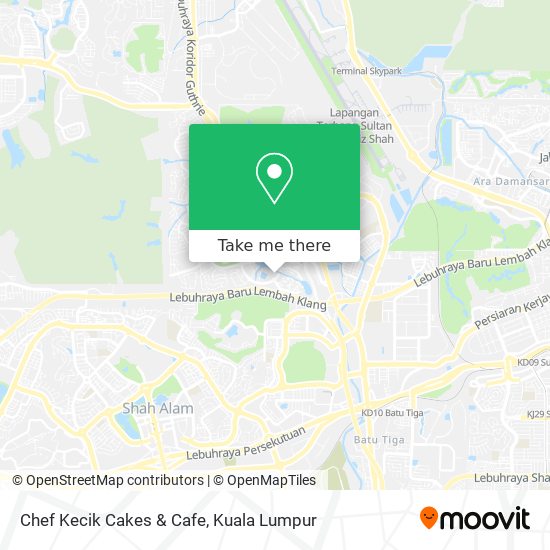 Chef Kecik Cakes & Cafe map
